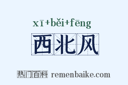 西北风是什么意思的图片